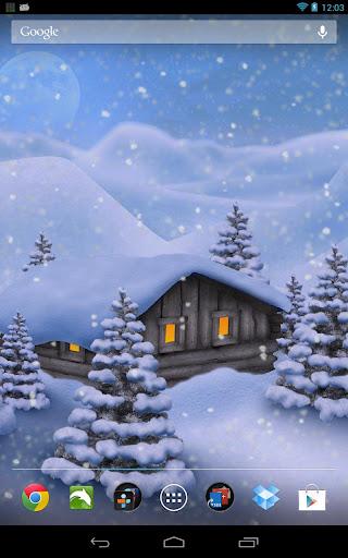 Christmas Live Wallpaper - Image screenshot of android app