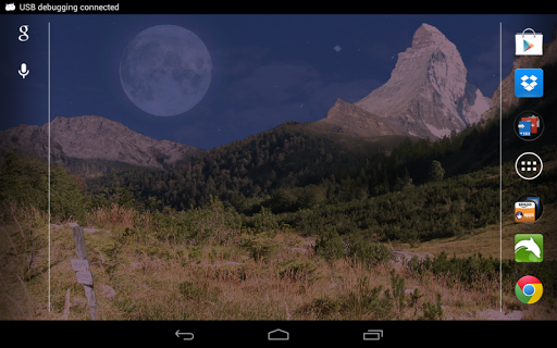 Mountains Live Wallpaper - Image screenshot of android app