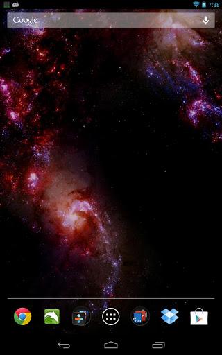 Space Galaxy Live Wallpaper - عکس برنامه موبایلی اندروید