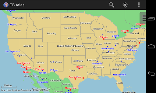 TB Atlas & World Map - عکس برنامه موبایلی اندروید