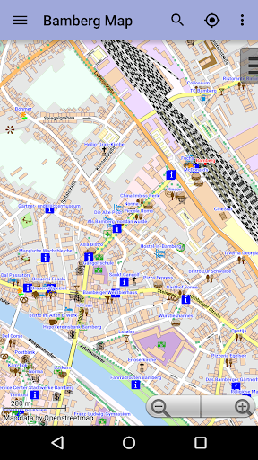 Bamberg Offline City Map - عکس برنامه موبایلی اندروید