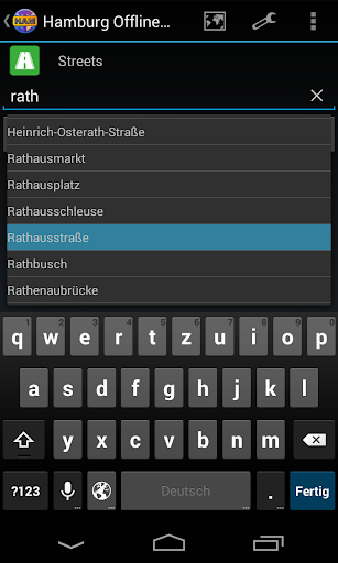 Hamburg Offline City Map - عکس برنامه موبایلی اندروید