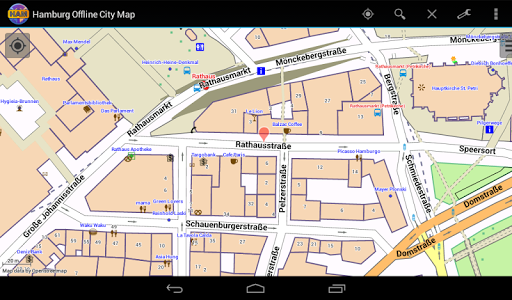 Hamburg Offline City Map - عکس برنامه موبایلی اندروید