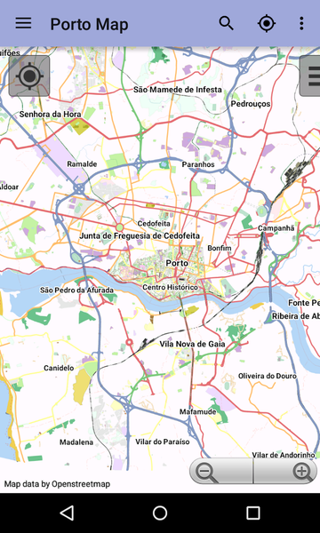 Porto Offline City Map - عکس برنامه موبایلی اندروید