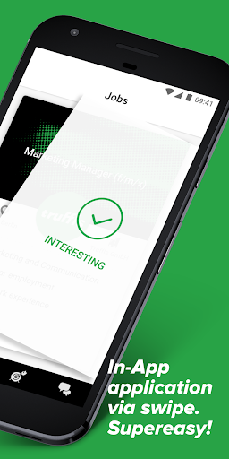 truffls Jobs - Apply by Swipe - Image screenshot of android app