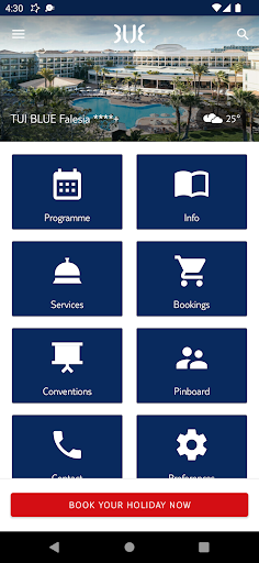 BLUE App - Image screenshot of android app