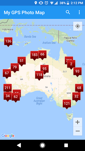 My GPS Photo Map - Image screenshot of android app