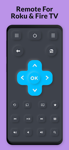 Remote + LG, Roku, Fire TV - Image screenshot of android app