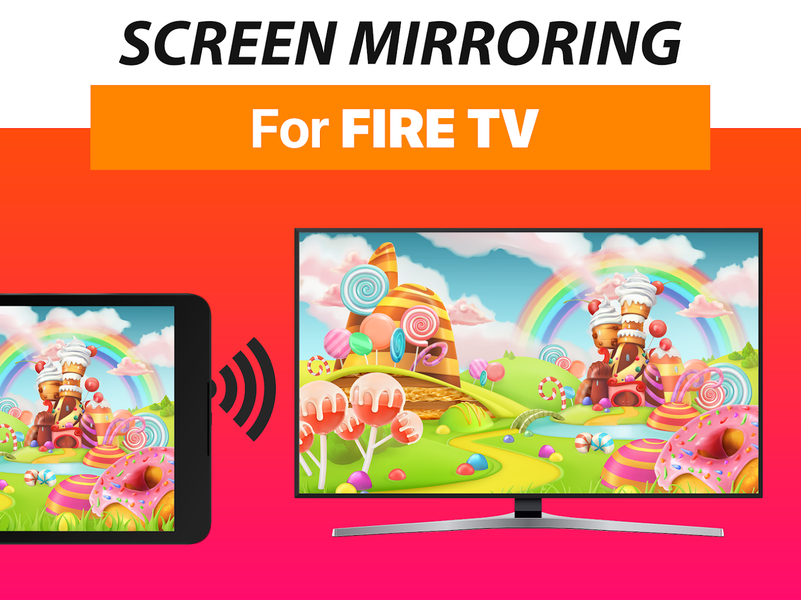 Screen Mirroring for Fire TV - عکس برنامه موبایلی اندروید