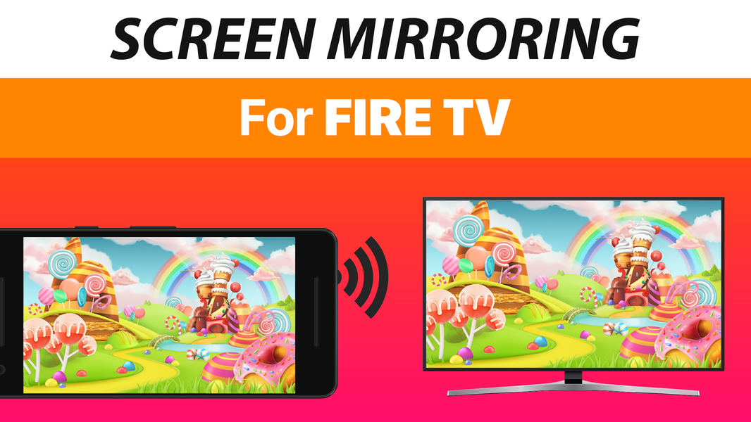 Screen Mirroring for Fire TV - عکس برنامه موبایلی اندروید