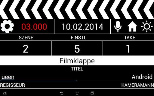 Clapboard - عکس برنامه موبایلی اندروید