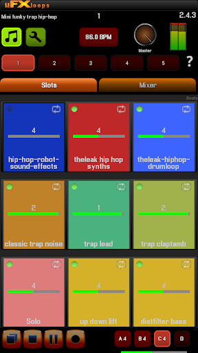 uFXloops Music Studio - Image screenshot of android app