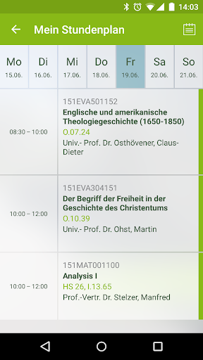University of Wuppertal - عکس برنامه موبایلی اندروید