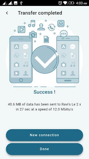 X-Transfer - Share/Backup Files/Contacts/SMS/Calls - عکس برنامه موبایلی اندروید