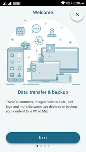 X-Transfer - Share/Backup Files/Contacts/SMS/Calls - عکس برنامه موبایلی اندروید