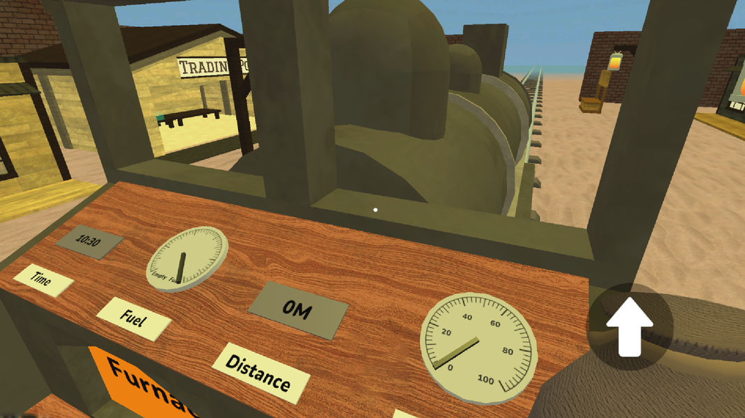 Dead Rails: Survive Simulator - Gameplay image of android game