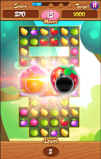 Candy Sweet Fruits - Gameplay image of android game