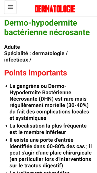 Dermatology - عکس برنامه موبایلی اندروید