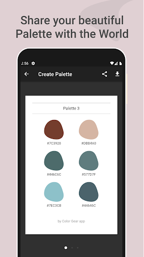 Color Gear: Color Wheel - Image screenshot of android app