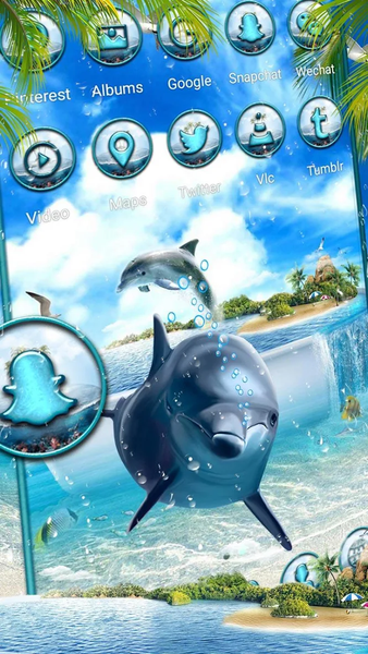 Fantasy Beach Theme - Image screenshot of android app