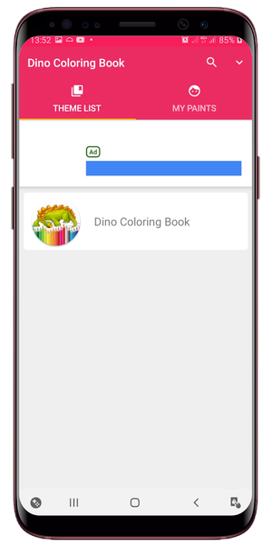 Dinosaur Coloring Book - عکس بازی موبایلی اندروید