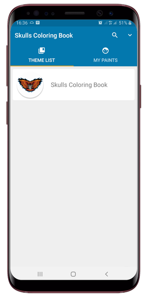 Skulls Coloring Book - عکس بازی موبایلی اندروید