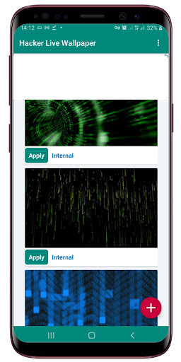 Hacker Live Wallpaper - عکس برنامه موبایلی اندروید