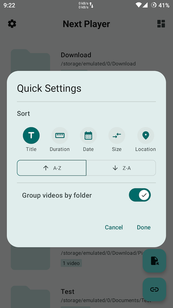 Next Player - Image screenshot of android app