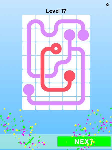 Color Link - Line Puzzle - Gameplay image of android game