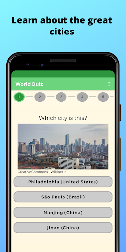 World Quiz - Geography Trivia - Gameplay image of android game