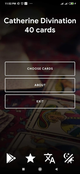 Foretelling - Three Cards - عکس برنامه موبایلی اندروید