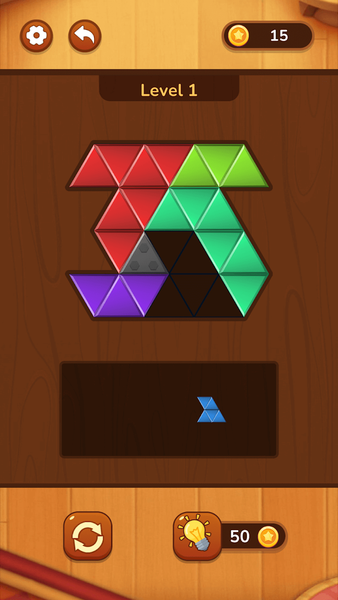 Tangram Match - عکس بازی موبایلی اندروید