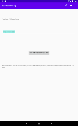 Noise Cancelling Switch for Android Download Bazaar