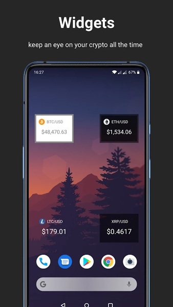 Cryptocurrency Portfolio Alert - عکس برنامه موبایلی اندروید