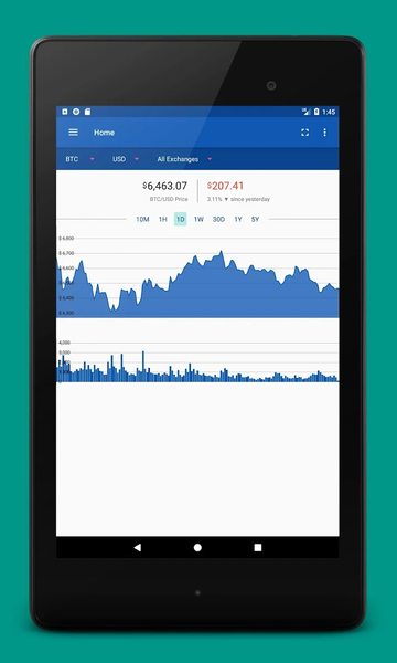 Cryptocurrency Portfolio Alert - عکس برنامه موبایلی اندروید
