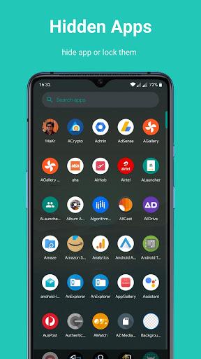 Material Pixel Launcher Lock - عکس برنامه موبایلی اندروید