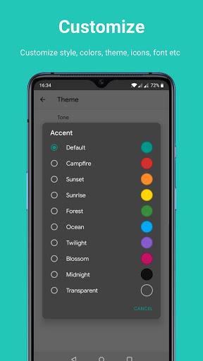 Material Pixel Launcher Lock - عکس برنامه موبایلی اندروید