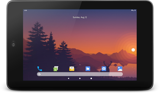 Material Pixel Launcher Lock - عکس برنامه موبایلی اندروید
