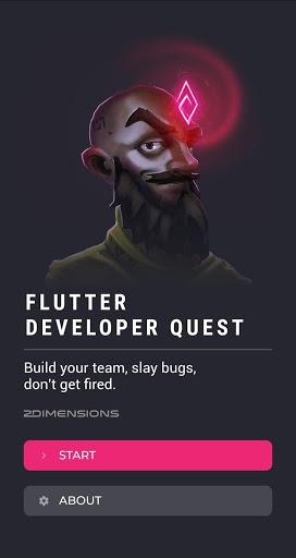 Flutter Developer Quest - Gameplay image of android game