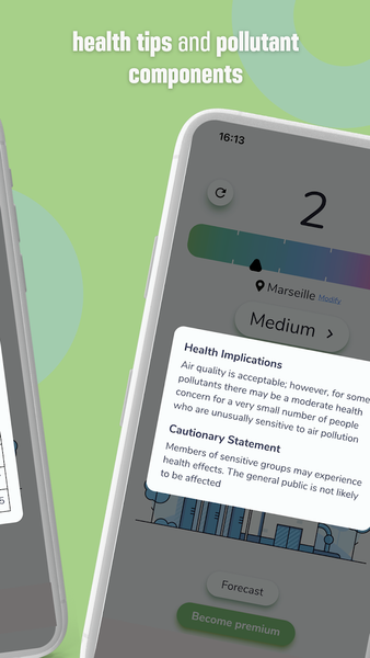 Air Quality Widget - عکس برنامه موبایلی اندروید