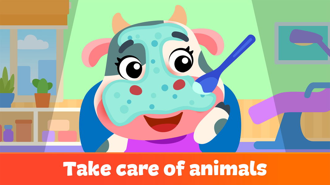 Pet Doctor & Dentist Games - Gameplay image of android game
