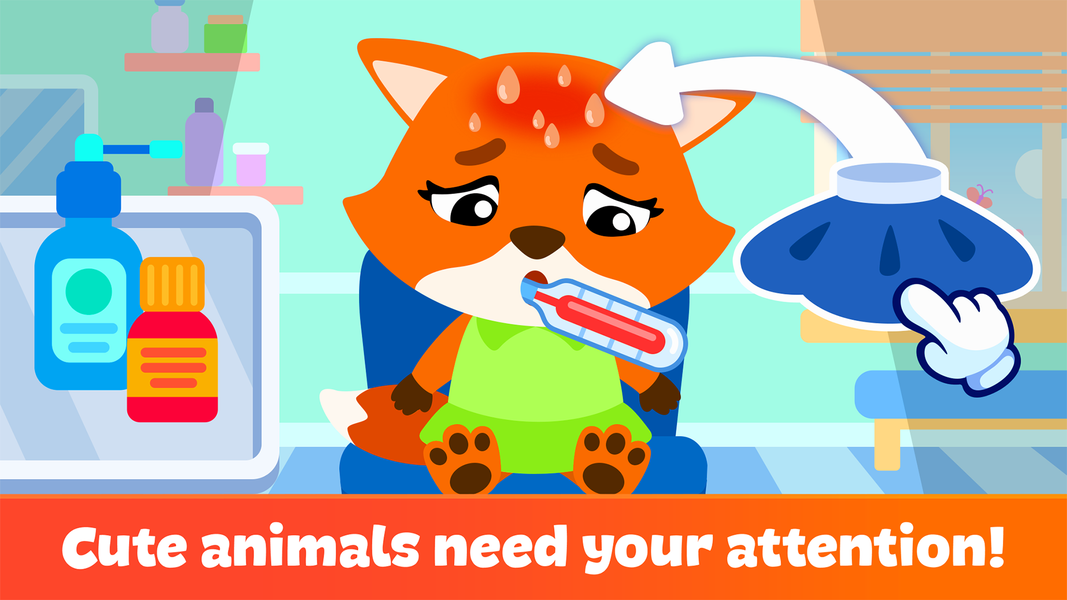 Pet Doctor & Dentist Games - Gameplay image of android game