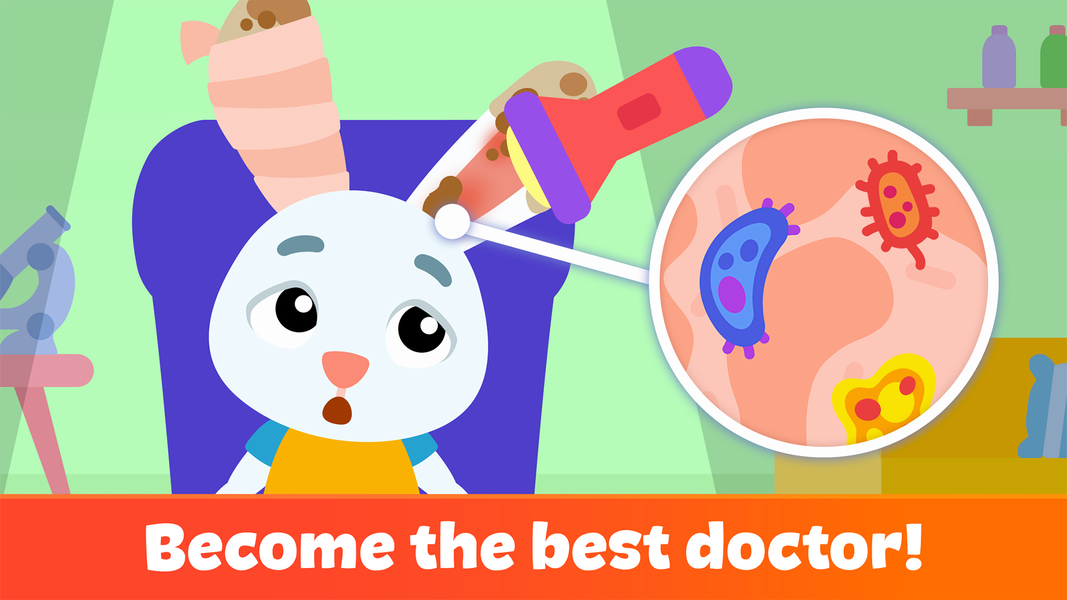 Pet Doctor & Dentist Games - Gameplay image of android game