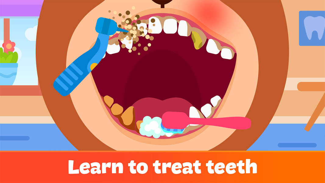 Pet Doctor & Dentist Games - Gameplay image of android game