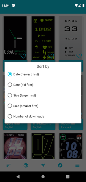 Honor Band 6 Watch Faces - Image screenshot of android app