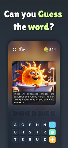 Mindblow: Guess the Word! - Gameplay image of android game