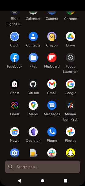 Focus Launcher - عکس برنامه موبایلی اندروید