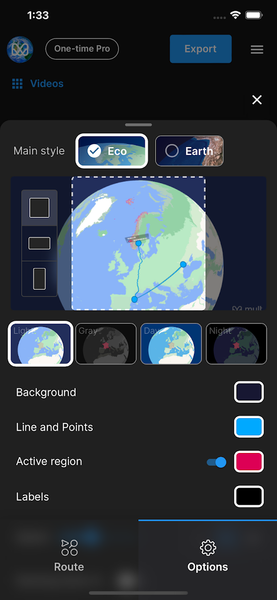Mult.dev Travel Map Animations - عکس برنامه موبایلی اندروید