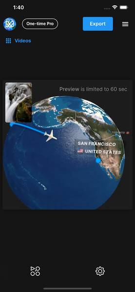 Mult.dev Travel Map Animations - عکس برنامه موبایلی اندروید