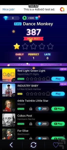 Perfect Tiles ۳ - عکس بازی موبایلی اندروید